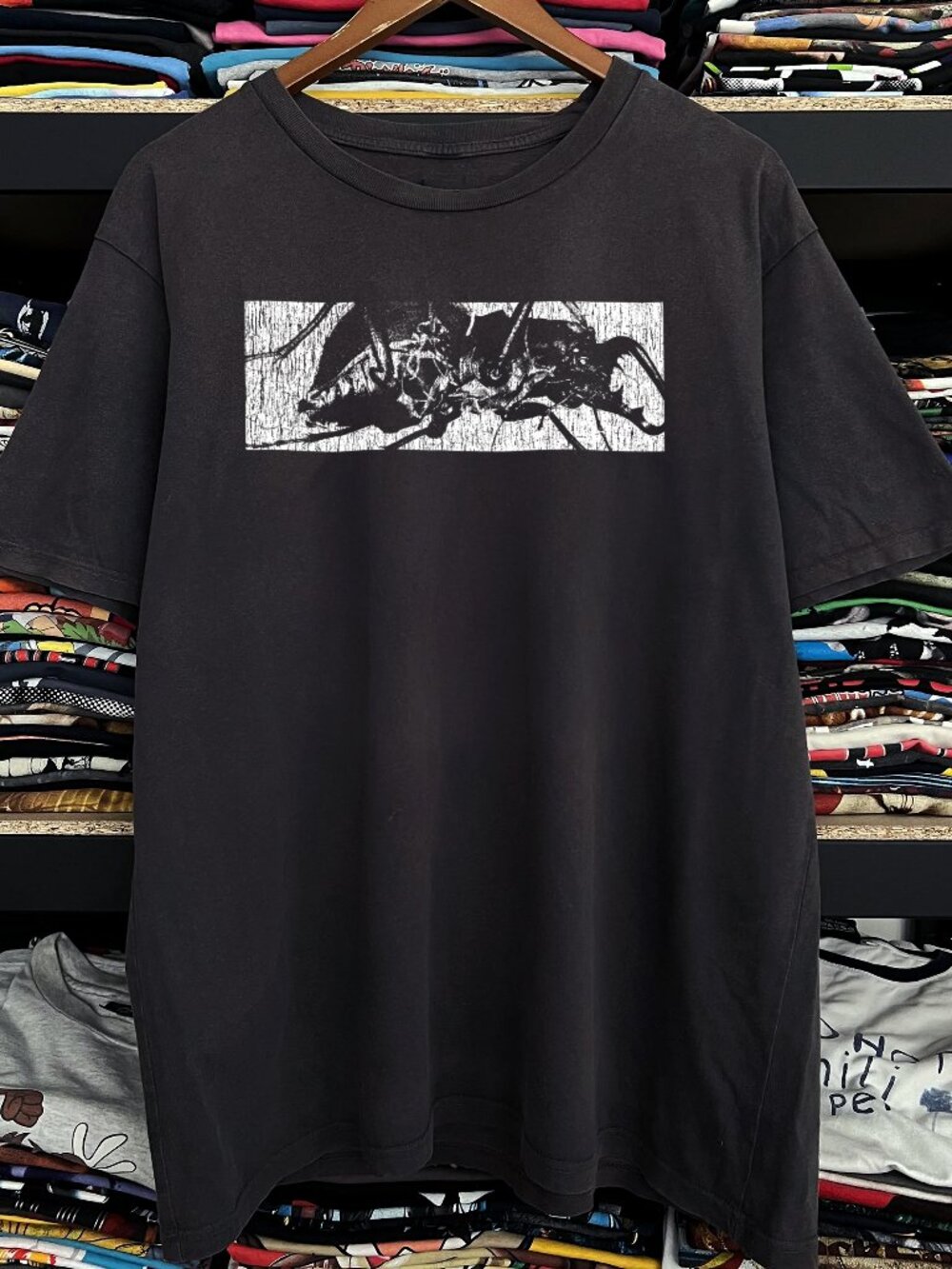 90s Massive Attack Washed Black Tee 91